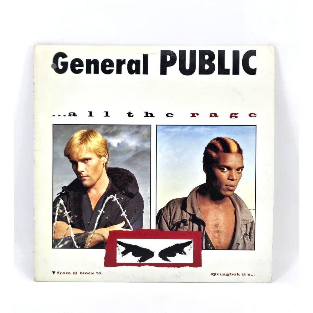 General Public - All the Rage LP Vinyl 1984 I.R.S. Records – SP 70046 VG